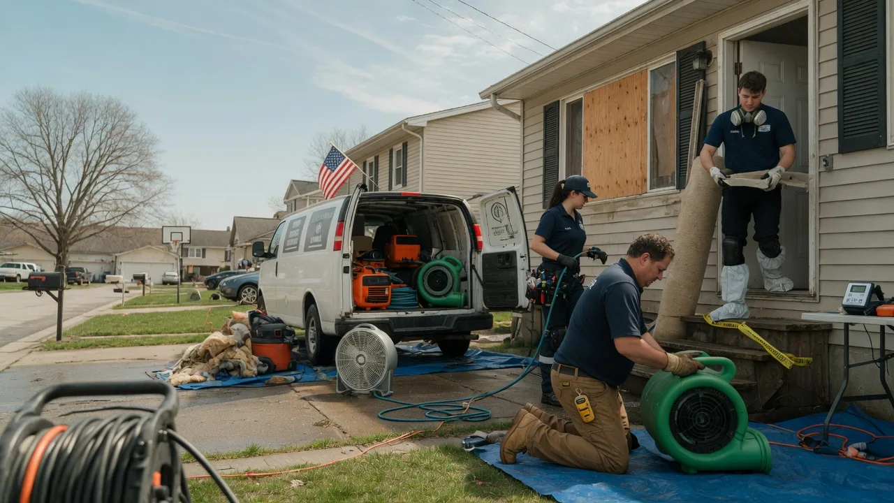 Water Damage Restoration in Adah, PA near me